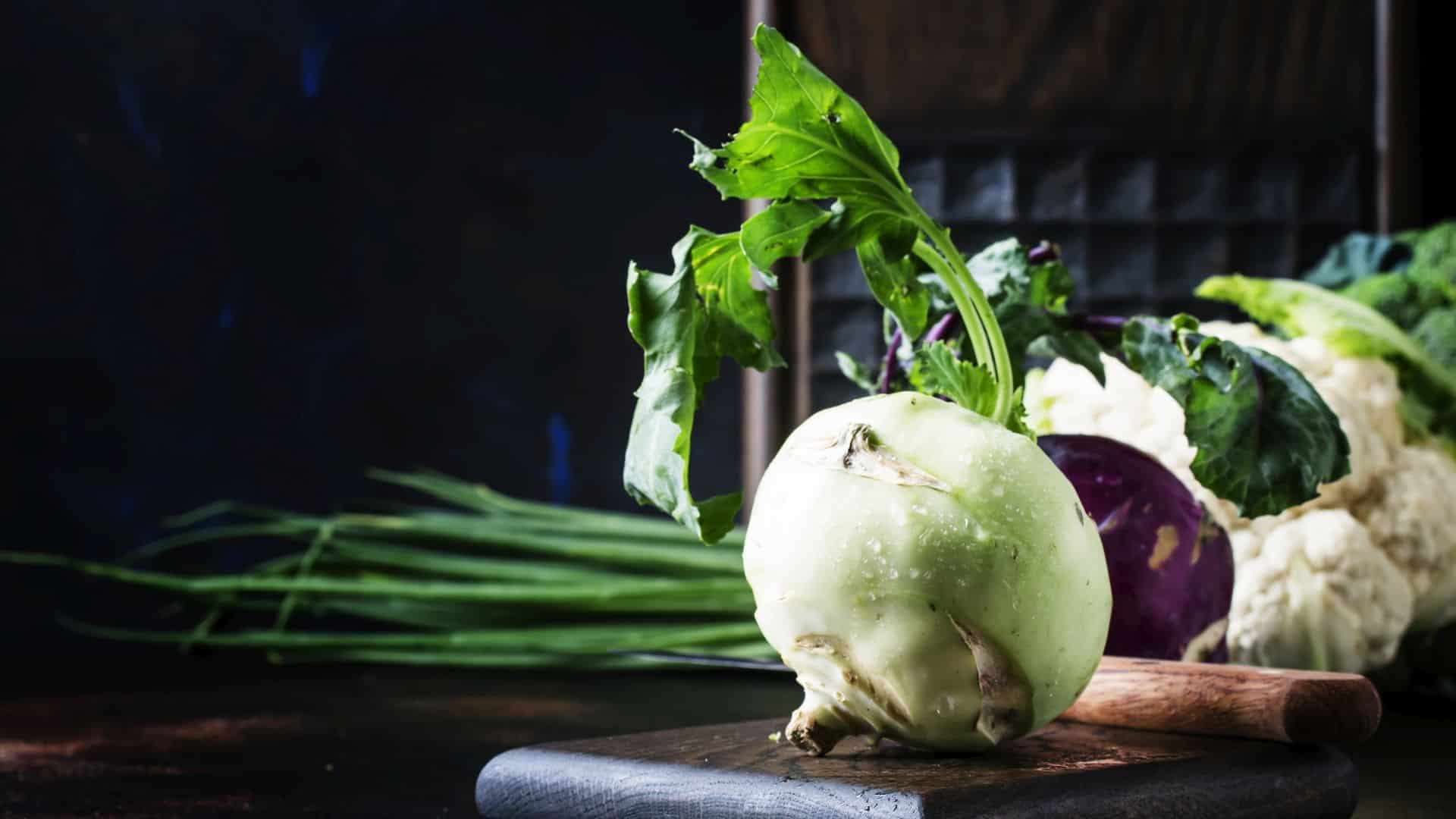 Kohlrabi mit Minzsoße (basisch) - your-life.guide